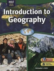 Tapa de Introduction to Geography
Holt Social Studies