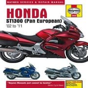 Tapa de Honda St1300 Pan European Service Repair Manual 2002 To 2010