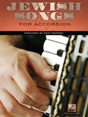 Tapa de Jewish Songs for Accordion