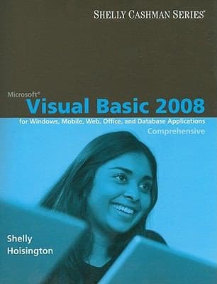 Tapa de Microsoft Visual Basic 2008 for Windows Mobile Web Office and Database Applications
            
                Shelly Cashman Paperback