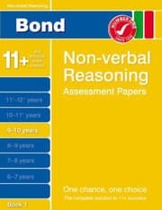 Tapa de Bond NonVerbal Reasoning Assessment Papers 910 Years