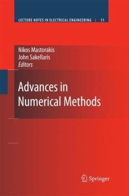 Tapa de Advances in Numerical Methods
            
                Lecture Notes in Electrical Engineering