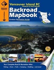 Tapa de Backroad Mapbook Vancouver Island BC Sixth Edition