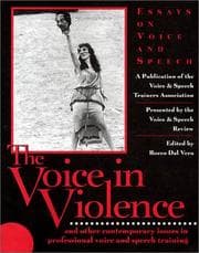 Tapa de The voice in violence