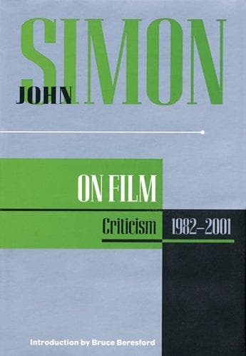 Tapa de John Simon on film