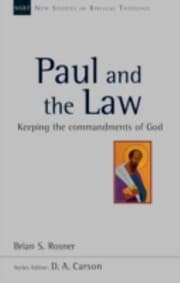 Tapa de Paul and the Law
            
                New Studies in Biblical Theology