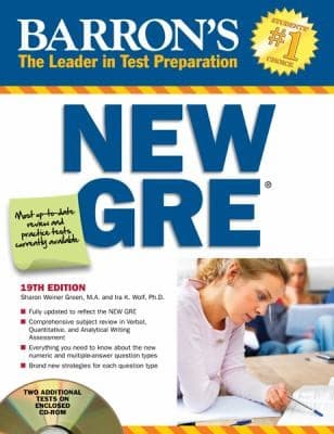 Tapa de Barrons New GRE
Barrons GRE WCD