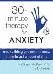 Tapa de 30Minute Therapy for Anxiety
            
                Zip Book