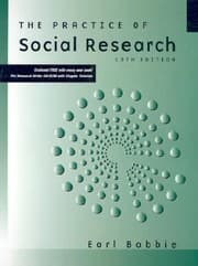 Tapa de The Practice Of Social Research