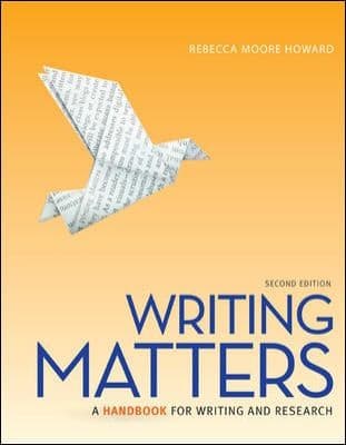 Tapa de Writing Matters Tabbed Edition