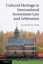 Tapa de Cultural Heritage in International Investment Law and Arbitration