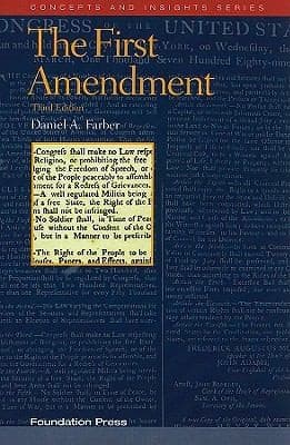 Tapa de The First Amendment
Concepts and Insights