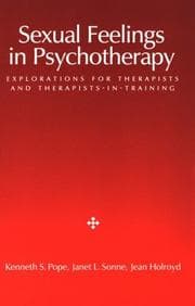 Tapa de Sexual feelings in psychotherapy