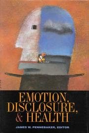 Tapa de Emotion, disclosure & health