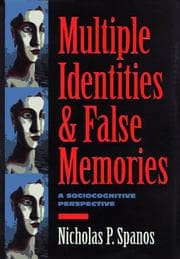 Tapa de Multiple identities & false memories