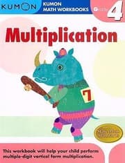 Tapa de Multiplication Grade 4
            
                Kumon Math Workbooks