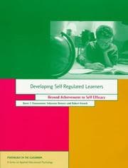 Tapa de Developing self-regulated learners