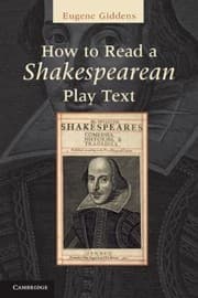 Tapa de How To Read A Shakespearean Play Text