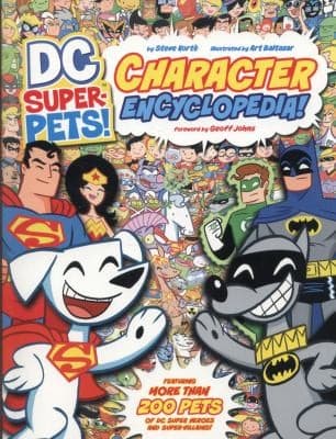 Tapa de DC Super Pets Encyclopedia