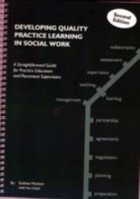 Tapa de Developing Quality Practice Learning in Social Work