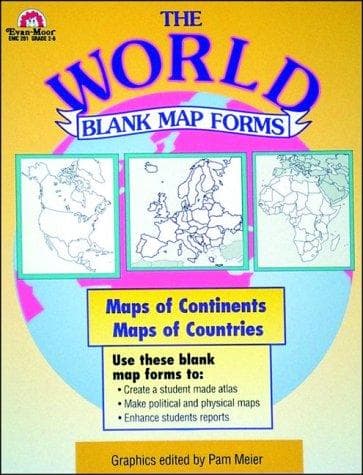 Tapa de The World-Blank Map Forms