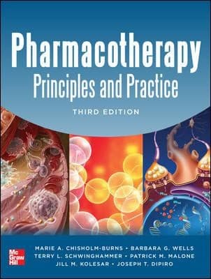 Tapa de Pharmacotherapy Principles and Practice Third Edition  3rd Edition