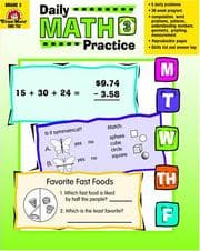 Tapa de Daily Math Practice, Grade 3