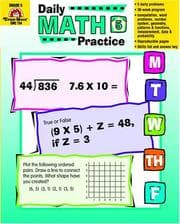 Tapa de Daily Math Practice, Grade 5