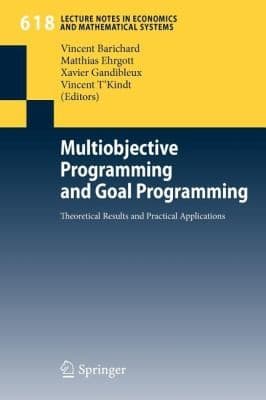 Tapa de Multiobjective Programming and Goal Programming
Lecture Notes in Economic and Mathematical Systems