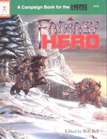 Tapa de Fantasy Hero Campaign Book