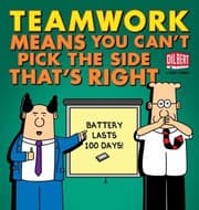 Tapa de Teamwork Means You Cant Pick the Side Thats Right
            
                Dilbert Book Collections Graphi