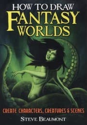 Tapa de How to Draw Fantasy Worlds