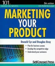 Tapa de Marketing Your Product With CDROM
            
                101 for Small Business