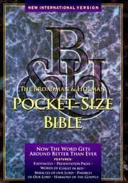 Tapa de Bible New International Version Pocket Black