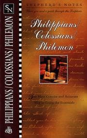 Tapa de Philippians, Colossians, Philemon