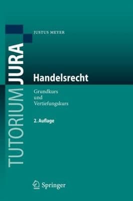 Tapa de Handelsrecht
            
                Tutorium Jura