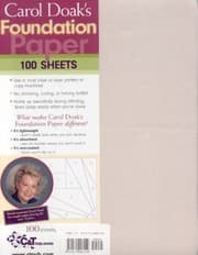 Tapa de Carol Doaks Foundation Paper