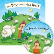 Tapa de The Boy Who Cried Wolf With CD Audio
            
                Flip Up Fairy Tales