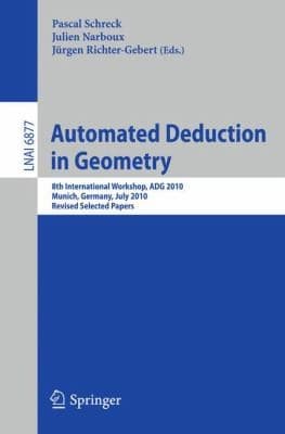 Tapa de Automated Deduction in Geometry
Lecture Notes in Artificial Intelligence