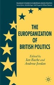 Tapa de The Europeanization of British Politics
            
                Palgrave Studies in European Union Politics Paperback