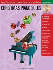 Tapa de Christmas Piano Solos Fourth Grade With CD
            
                John Thompsons Modern Course for the Piano