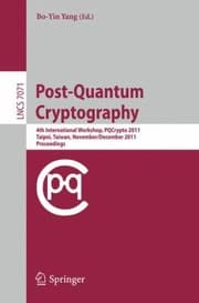 Tapa de Postquantum Cryptography International Workshop Proceedings