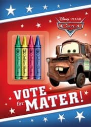 Tapa de Vote for Mater DisneyPixar Cars
            
                Color Plus Chunky Crayons