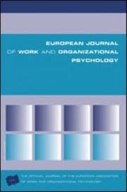 Tapa de Team Innovation Knowledge and Performance Management
            
                Special Issues of the European Journal of Work and Organizat