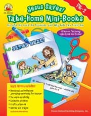Tapa de Jesus Saves TakeHome MiniBooks Grades Pk  2