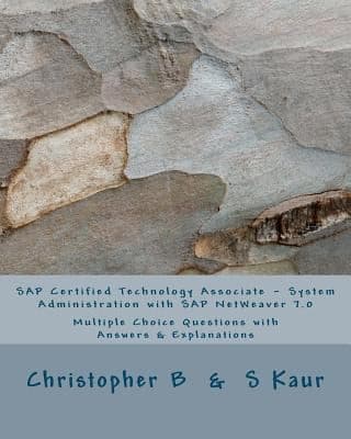 Tapa de SAP Certified Technology Associate System Administration with SAP Netweaver 70