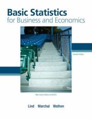 Tapa de Basic Statistics for Business and Economics with Formula Card