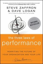 Tapa de The Three Laws Of Performance Rewriting The Future Of Your Organization And Your Life