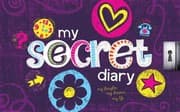 Tapa de My Secret Diary With PensPencils