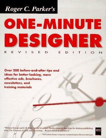 Tapa de One minute designer
